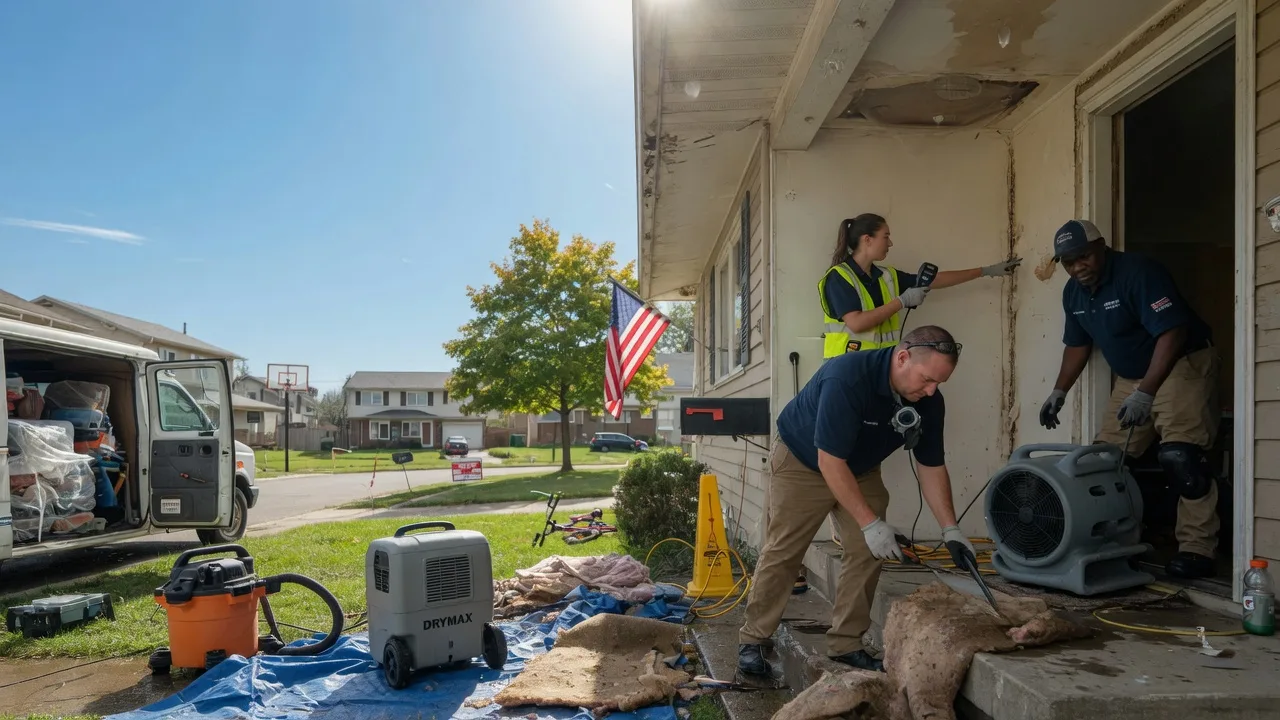 Water Damage Restoration in Modoc, IN near me